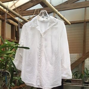 Old navy linen shirt size L - fits like medium